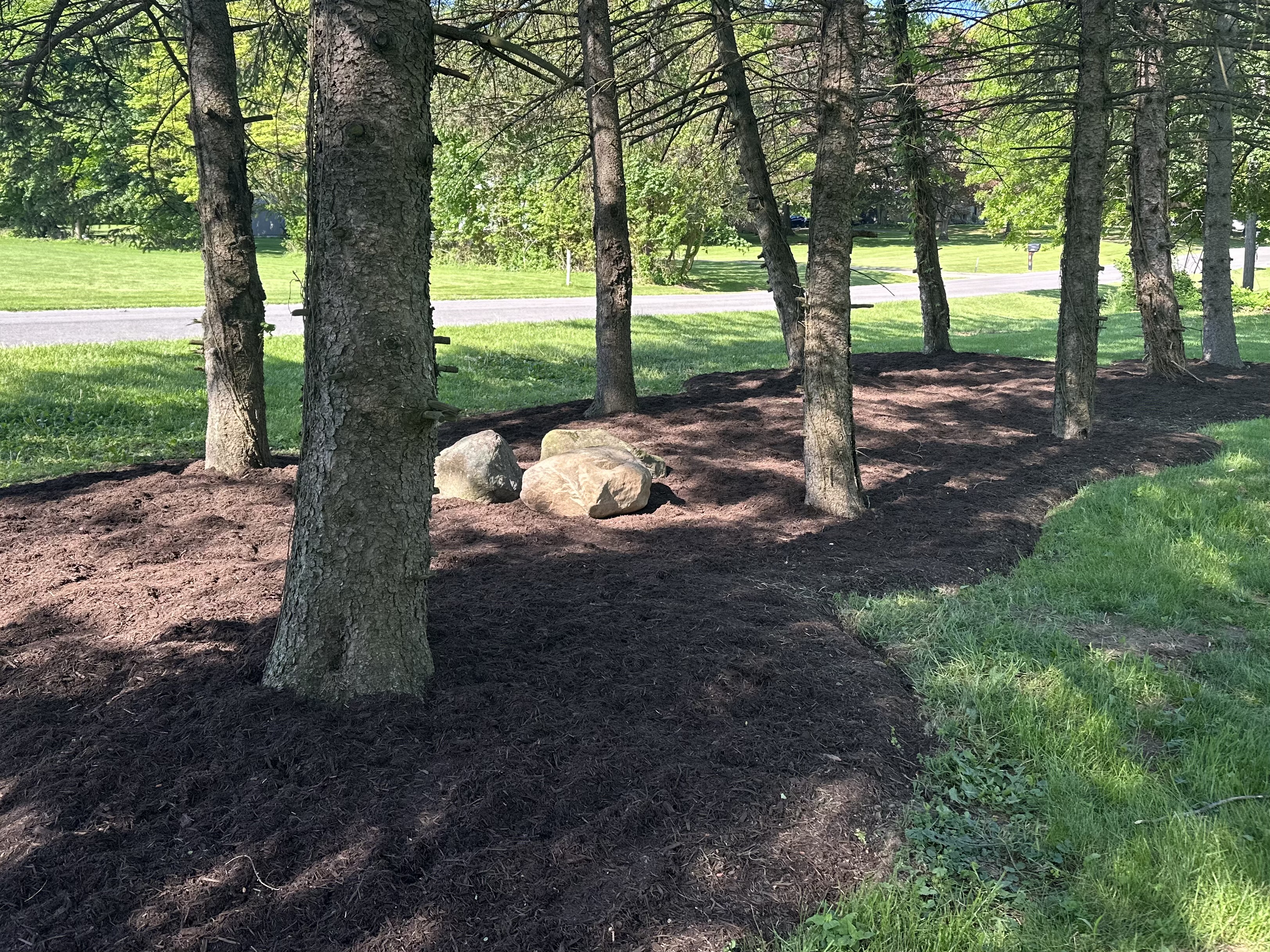  Installed Mulch Bed