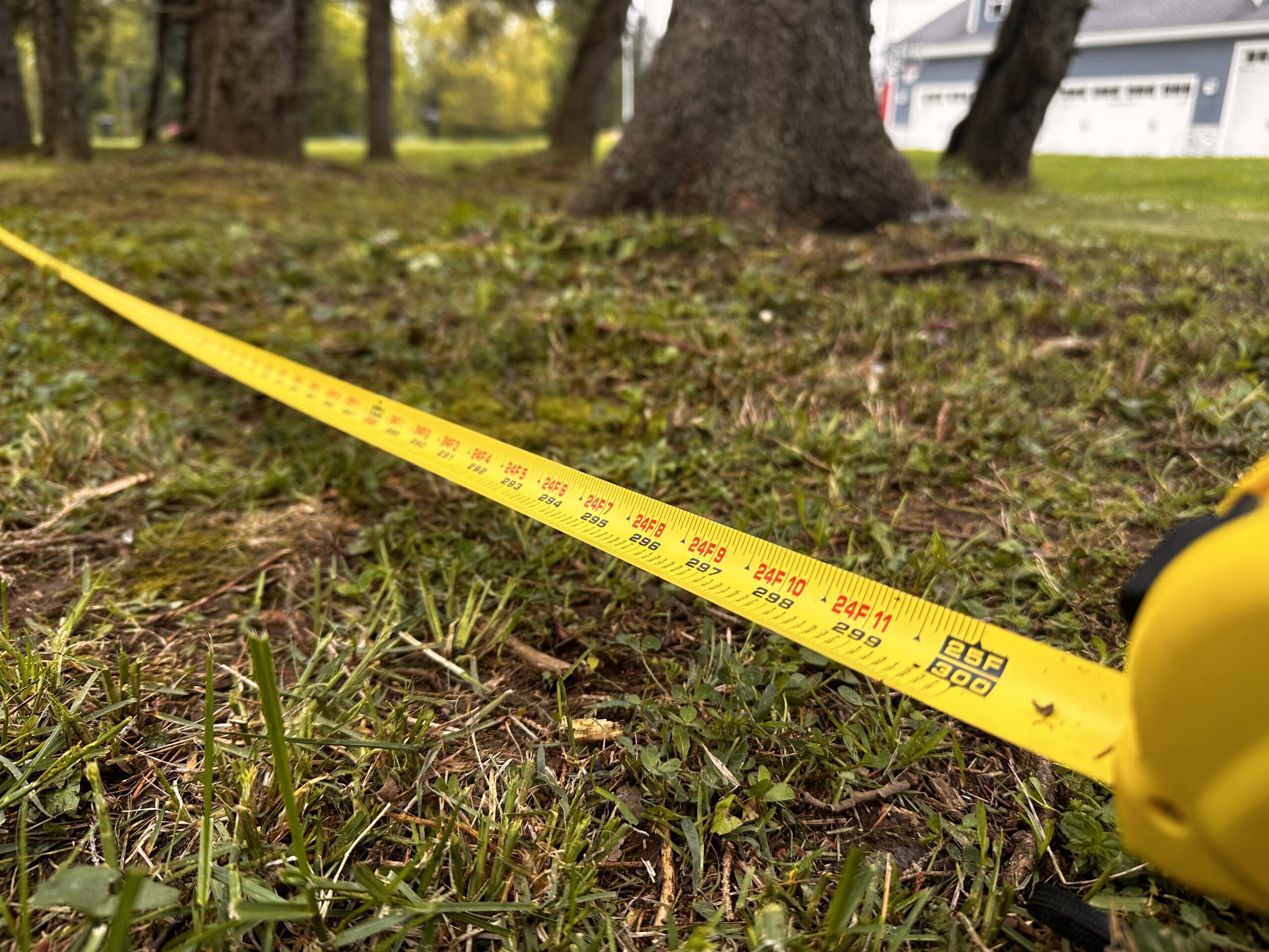 Measure Length for Mulch Bed